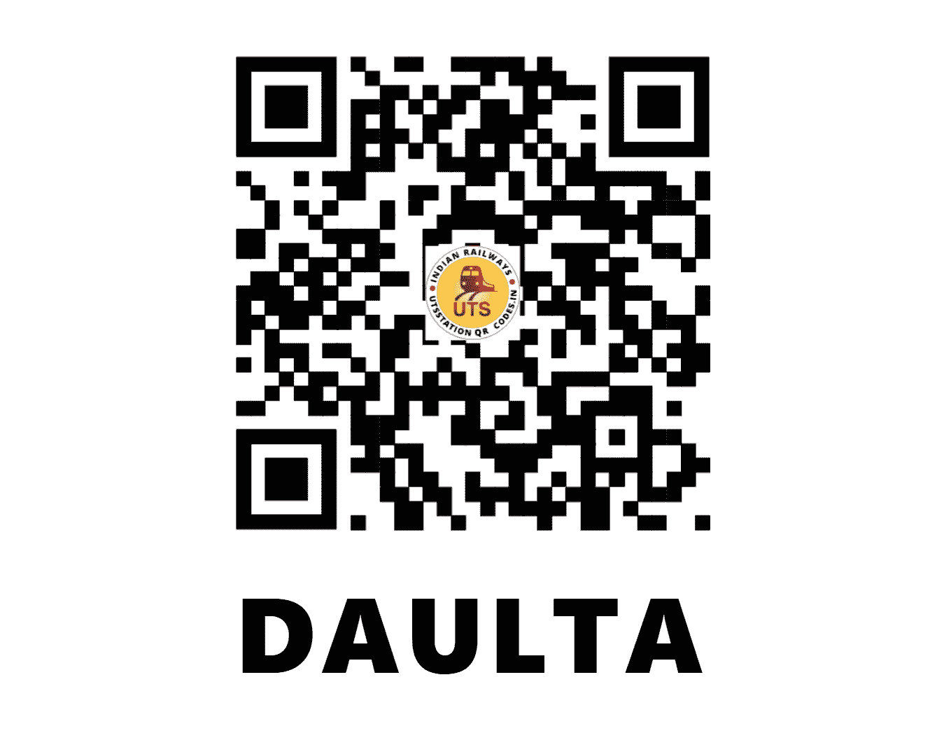 UTS QR Code for DAULTA - DLA (NC - UTTAR PRADESH)